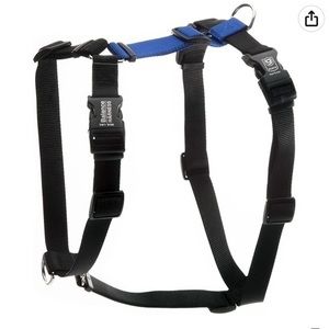 Blue-9 Buckle-Neck Balance Harness Customizable Fit No-Pull Harness Blue Small